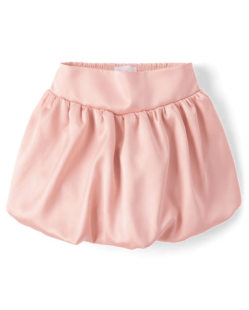 Girls Satin Bubble Skirt