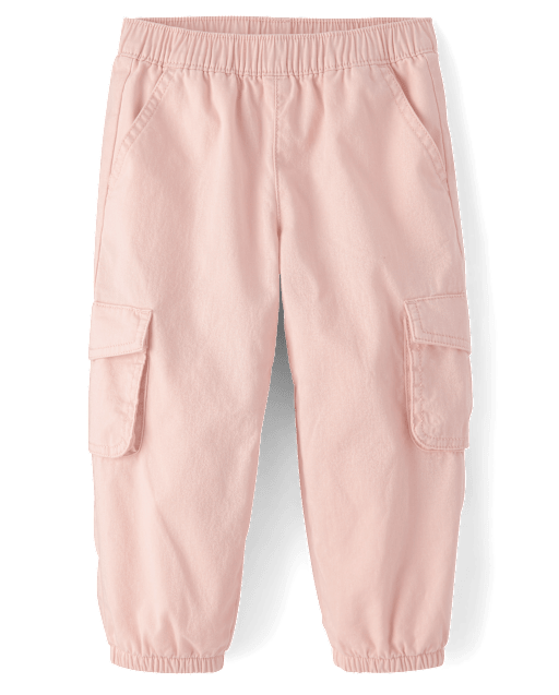 Baby And Toddler Girls Parachute Pull On Cargo Jogger Pants
