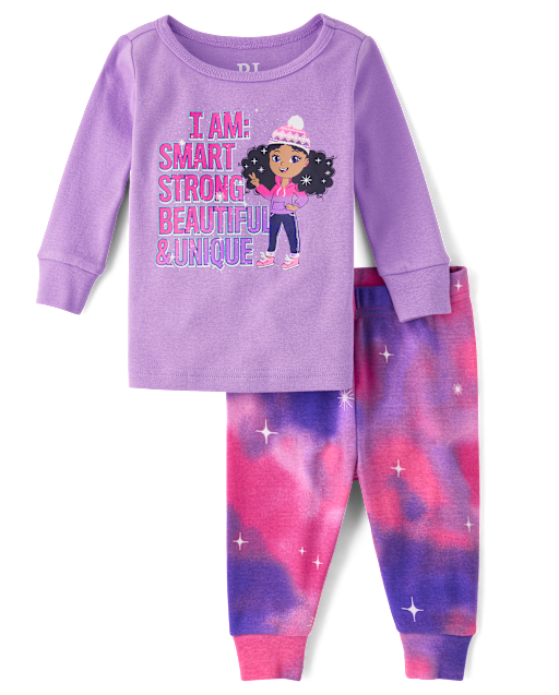 Baby And Toddler Girls Girl Snug Fit Cotton Pajamas