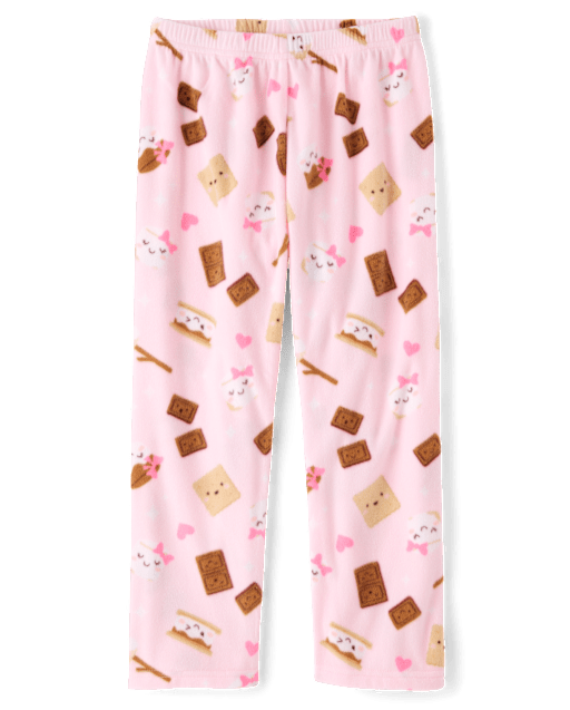 Girls S'mores Microfleece Pajama Pants