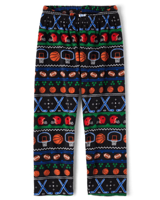 Pantalon de pyjama en micropolaire pour garçon