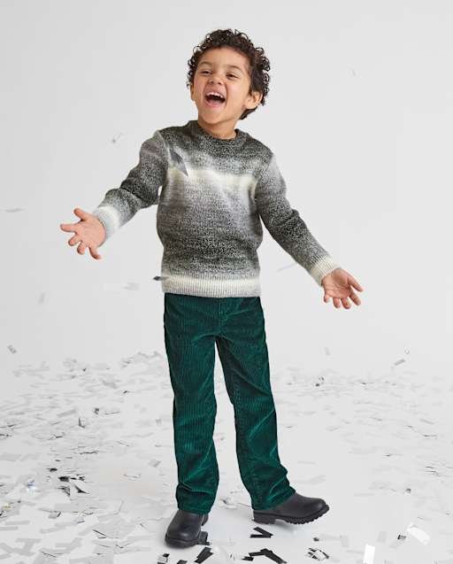 Baby And Toddler Boys Corduroy 90s Loose Pants