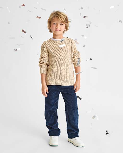 Baby And Toddler Boys Corduroy 90s Loose Pants
