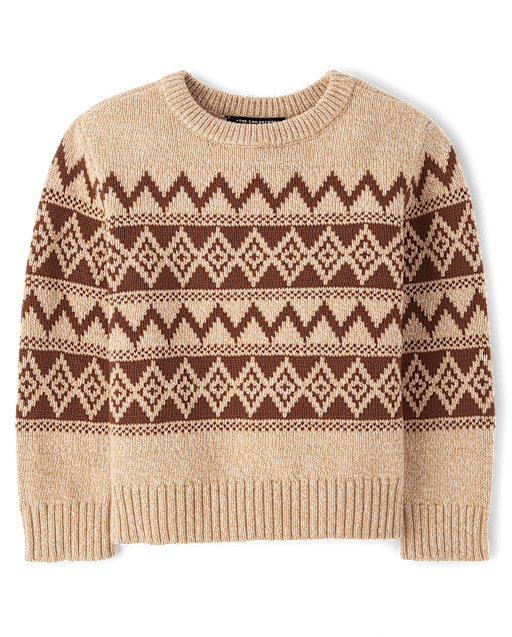 Baby And Toddler Boys Fairisle Sweater