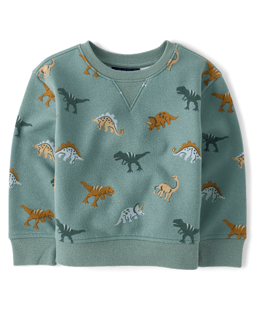 Baby And Toddler Boys Print Premium Fleece Sweatshirt