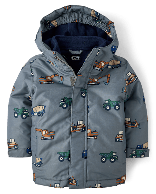 Toddler Boys Print 3 In 1 Jacket
