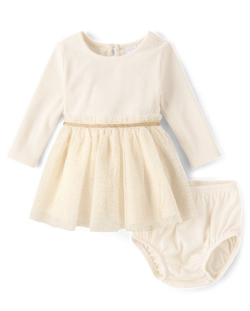 Baby Girls Glitter Tutu Dress