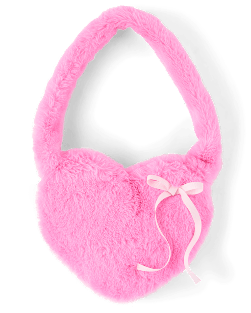 Sac à nœud en forme de cœur pour fille