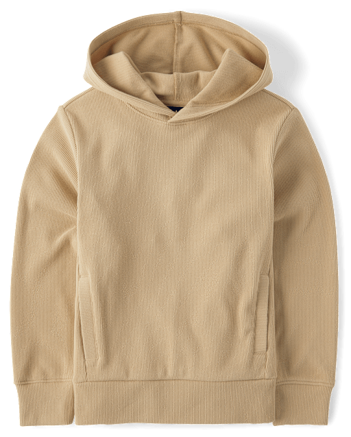 Kids Sueded Rib Hoodie