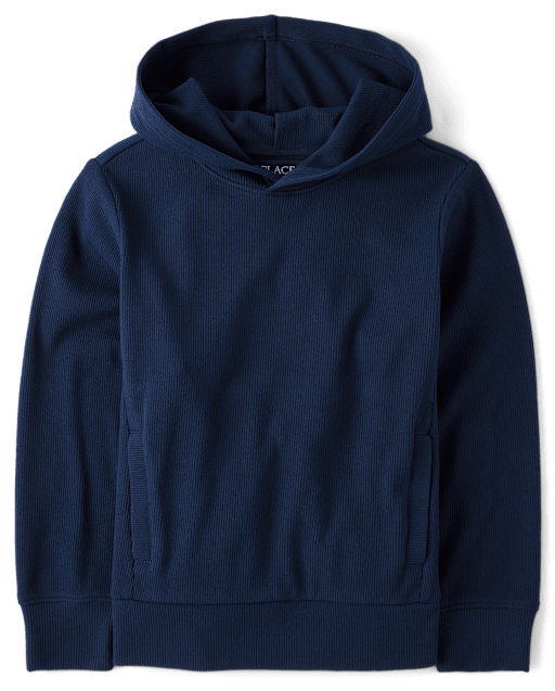 Kids Sueded Rib Hoodie