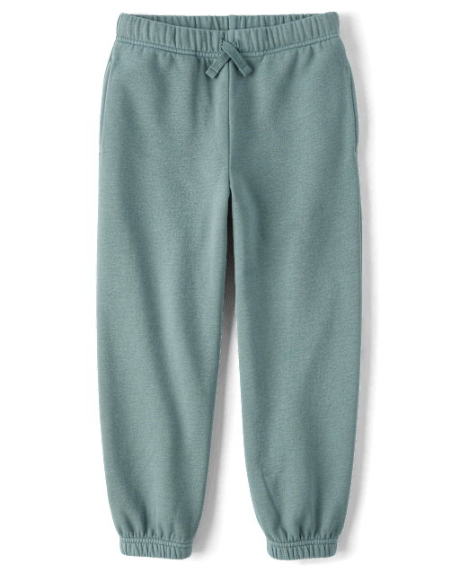 Kids Garment Dyed Premium Fleece Jogger Pants