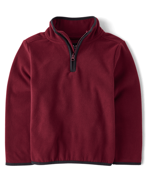 Boys Microfleece Half Zip Pullover