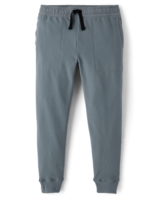 Pantalon de jogging extensible et confortable en micropolaire pour garçon