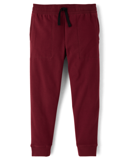 Boys Stretch Cozy Microfleece Jogger Pants