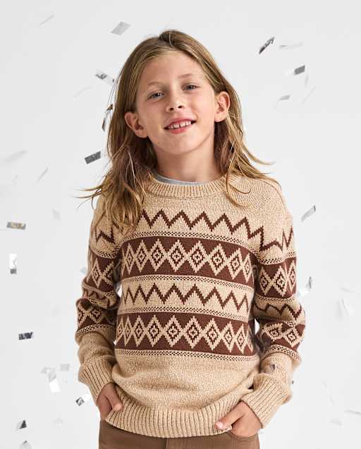Boys Fairisle Sweater