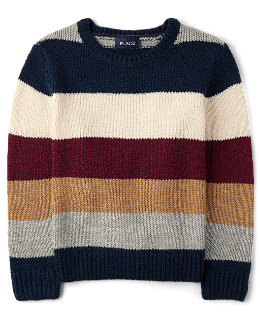 Boys Colorblock Sweater
