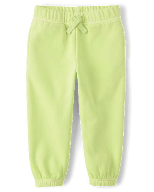 Baby And Toddler Garment Dyed Premium Fleece Jogger Pants