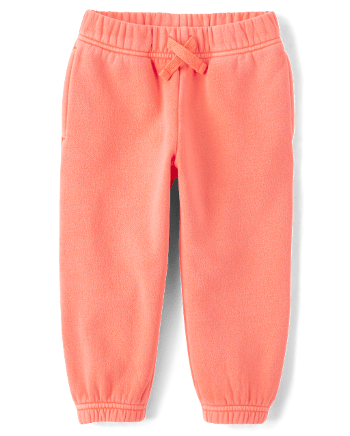 Baby And Toddler Garment Dyed Premium Fleece Jogger Pants