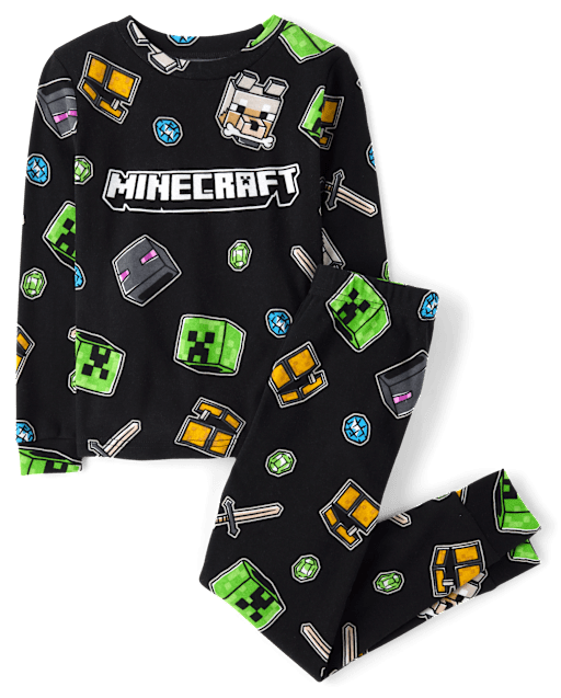 Boys Minecraft™ Snug Fit Cotton Pajamas