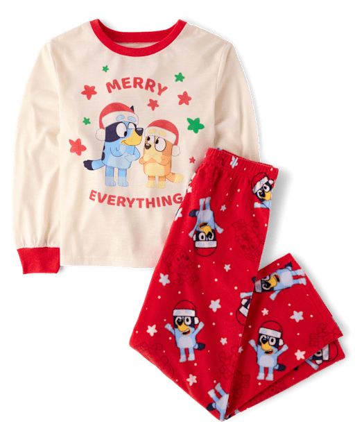 Kids Matching Family Bluey™ Merry Everything Pajamas