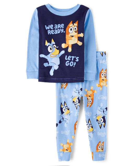 Baby And Toddler Blueyâ¢ Snug Fit Cotton Pajamas