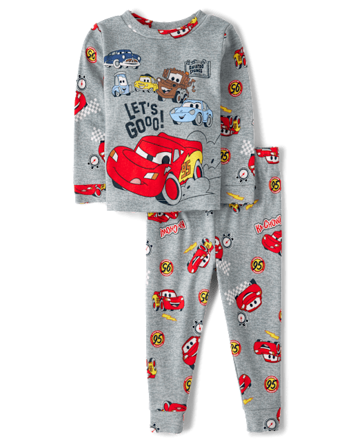Baby And Toddler Boys Cars™ Snug Fit Cotton Pajamas