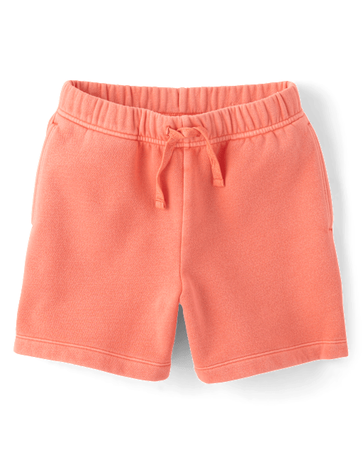 Kids Garment Dyed Premium Fleece Shorts