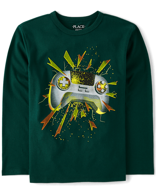 Boys Game Controller Graphic Tee