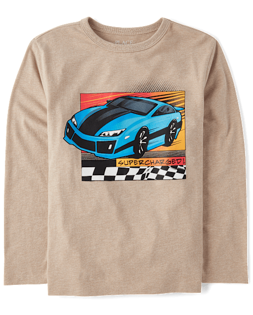 Boys Racecar Graphic Tee