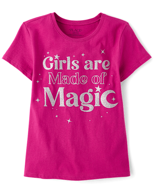 Girls Made Of Magic Graphic Tee