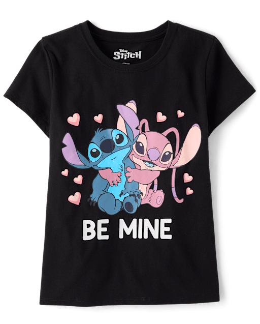 Girls Stitch™ Be Mine Valentine's Day Graphic Tee