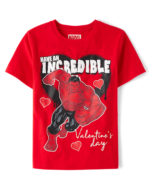 Boys Hulk™ Incredible Valentine's Day Graphic Tee