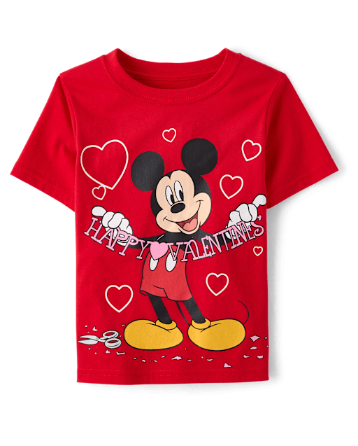 Baby And Toddler Boys Mickey Mouse™ Valentine's Day Graphic Tee