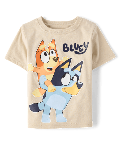 Baby And Toddler Boys Bluey™ Piggyback Graphic Tee