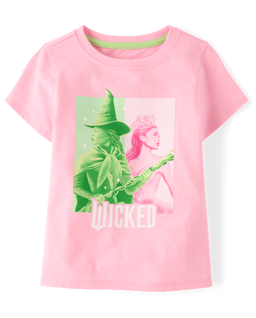 Baby And Toddler Girls Wicked™ Glinda And Elphaba Profile Graphic Tee