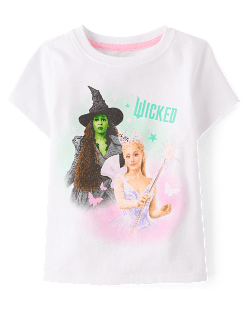 Baby And Toddler Girls Wicked™ Glinda And Elphaba Graphic Tee