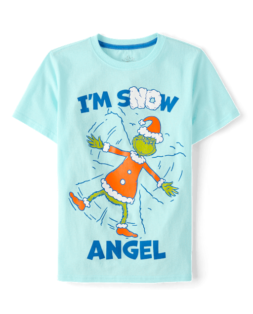 Boys Dr. Seuss The Grinch™ I'm Snow Angel Christmas Graphic Tee