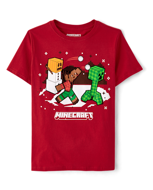 Boys Minecraft™ Christmas Graphic Tee