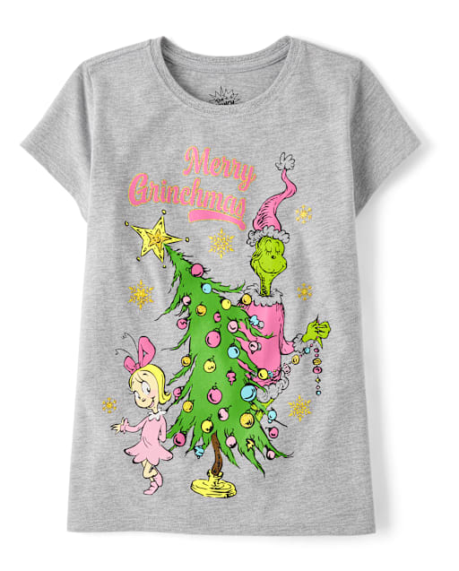 Girls Dr. Seuss The Grinch™ Merry Grinchmas Graphic Tee