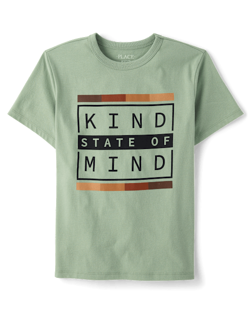 Boys Kind State of Mind Graphic Tee