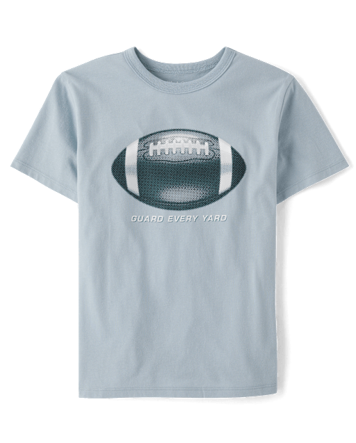 Boys Guard Every Yard Football Graphic Tee