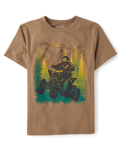 Boys Quad Bike Graphic Tee