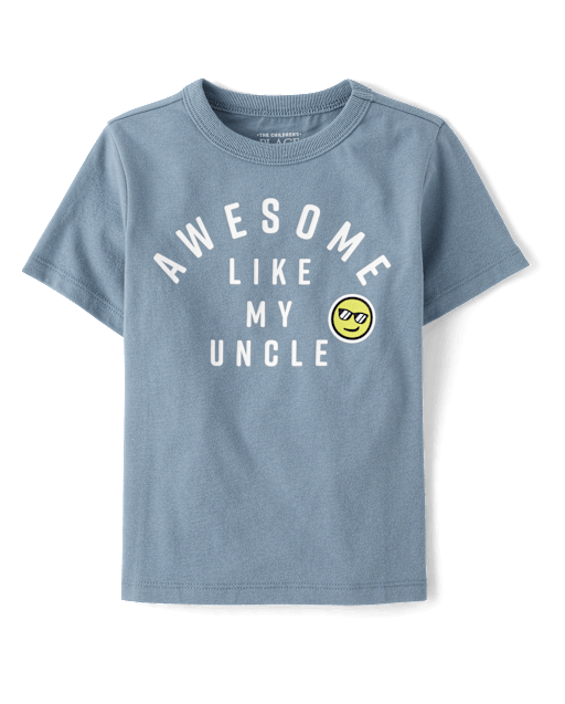 Baby And Toddler Boys Awesome Like My Uncle Graphic Tee