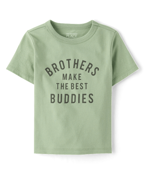 Baby And Toddler Boys Brothers Best Buddies Graphic Tee