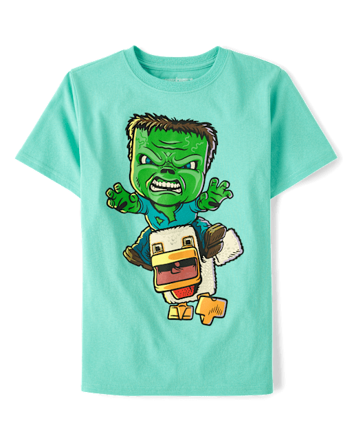 Boys Minecraft™ Chicken Jockey Graphic Tee