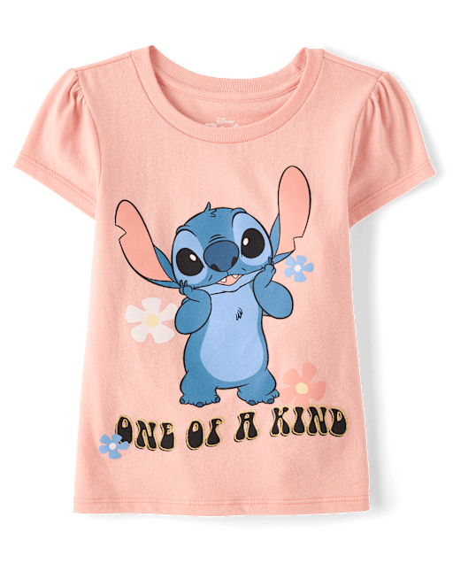 Baby And Toddler Girls Stitch™ One Of A Kind Graphic Tee