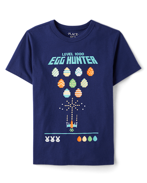 Boys Easter Video Game Graphic Tee