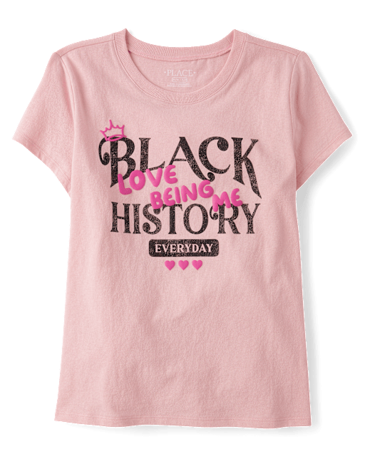 Girls Black History Graphic Tee