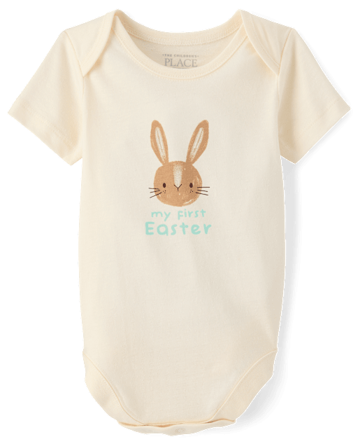 Baby First Easter Graphic Bodysuit