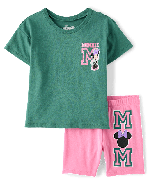 Girls Minnie Mouseâ¢ 2-Piece Outfit Set